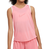 Toppe Nike Kid's Dri-FIT One Training Tank Top - Coral Chalk/Sea Coral (DH5215-611)