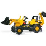 Pedalbiler Rolly Toys JCB Tractor with Frontloader & Rear Excavator