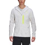 Herre - Transparent Overtøj adidas Marathon Translucent jakke Herrer løbejakker Hvid