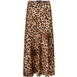 Leopard - Slim Tøj Neo Noir Lola Leo Skirt - Leopard