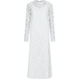 Dame - Slids Kjoler Neo Noir Mary Lace Dress - White