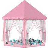 Plastlegetøj - Prinsesser Udendørs legetøj vidaXL Princess Play Tent with 250 Balls
