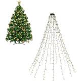 Dæmpbare - Plast Julebelysning Goobay LED String Lights with Ring Black Juletræslys 400 Pærer