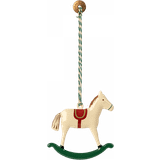 Metal Brugskunst Maileg Rocking Horse 2023 Multicolour Juletræspynt 6cm