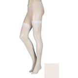 Elle Tøj Elle Pair Stockings 15 Denier 100% Nylon White One