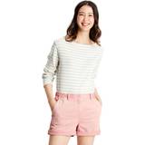 Joules Overdele Joules Womens Harbour Cotton Long Sleeved Top 14- Bust 39.5' 100cm