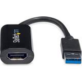 3,0 - Kabeladaptere - Rund Kabler StarTech USB32HDES USB A 3.0 - HDMI M-F Converter Adapter 0.1m