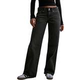 Dame - Lav talje Jeans Levi's Superlow Jeans - Mic Dropped/Black