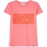 Aftagelig hætte - Orange Børnetøj Mads Nørgaard Tuvina T-shirt - Shell Pink (203584-8052)