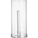 Med låg Lysestager, Lys & Dufte Ernst Glass Clear Lysestage 29cm