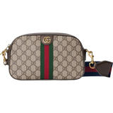 Gucci Lynlås Tasker Gucci Ophidia GG Small Crossbody Bag - Beige/Ebony