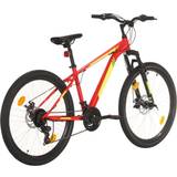 Mtb cykel 26 tommer vidaXL Mountain Bike - Red Unisex