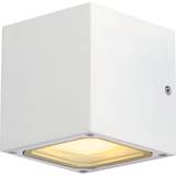 GX53 - Udendørsbelysning Væglamper SLV SITRA CUBE White Vægarmatur