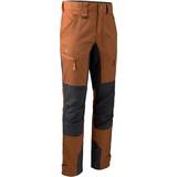 Elastan/Lycra/Spandex - Orange Bukser & Shorts Deerhunter Rogaland Stretch With Contrast Trousers - Burnt Orange