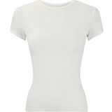 Gina Tricot T-shirts & Toppe Gina Tricot Soft Touch Top - Off White
