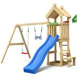 Gynger - Rutchebaner Legeplads Jungle Gym Totem play tower with Swing & Slide