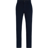Herre - Satin Bukser & Shorts BOSS Tapered Fit Chinos - Dark Blue