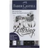 Hobbyartikler Faber-Castell Pitt Artist Pen Starter Set Hand Lettering 8-pack