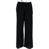 Gina Tricot Dame Bukser & Shorts Gina Tricot Linen Blend Trousers - Black