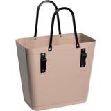 Beige - Plast Tasker Hinza Tall with Bicycle Hooks - Nougat