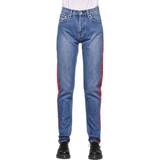 Calvin Klein Bomuld Bukser & Shorts Calvin Klein 020 High Rise Jeans Blue, Female, Tøj, Bukser, Blå