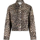 48 - Brun Tøj Neo Noir Emilia Jacket - Leopard
