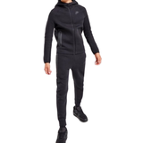 Lange ærmer Hoodies Børnetøj Nike Junior Tech Fleece Full Zip Hoodie - Black