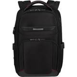 Dobbelte skulderremme - Nylon Computertasker Samsonite Pro-DLX 6 Backpack 14.1" - Black