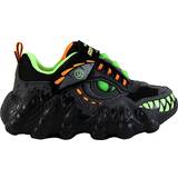 Polyuretan Sneakers Skechers Skech-O-Saurus Lights Dino Tracker - Black/Lime