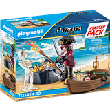 Pirater Legesæt Playmobil Starter Pack Pirate with Rowing Boat 71254