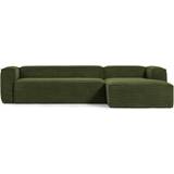 Møbler Kave Home BLOK 3 Green/Velvet Sofa 330cm 4 personers