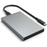 Satechi USB-C Aluminum HDD/SSD Enclosure Ekstern Harddisk Grå