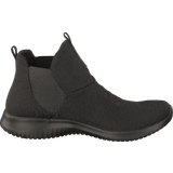 Slip-on - Strikket stof Sneakers Skechers Ultra Flex - High Rise W - Black
