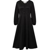 Lange ærmer - XL Kjoler A-View Enitta Dress - Black