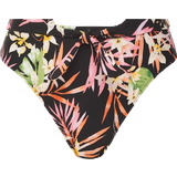 12 - Blomstrede Badetøj Freya Savanna Sunset High Waist Bikini Brief - Black
