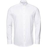 Eton skjorter herretøj Eton Fourway Stretch Shirt - White