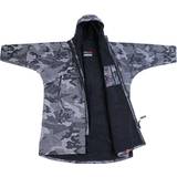 Camouflage - Nylon Overtøj Dryrobe Advance Long Sleeve Changing Robe - Black Camo