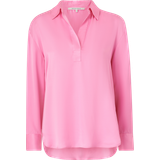 Second Female Polyester Overdele Second Female Bluse Galla Blouse Rosa