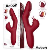 Action Velter Soft Clit Hitting Ball With & Heat Vibrator