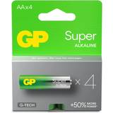 AA (LR06) Batterier & Opladere GP Batteries AA Super Alkaline Compatible 4-pack