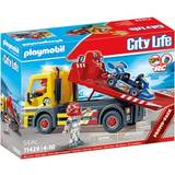 Byer Legesæt Playmobil City Life Towing Service 71429