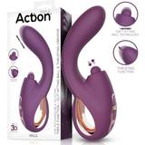 Action Vinca Triple Vibrator with Clit Hitting Ball & Thrusting Purple