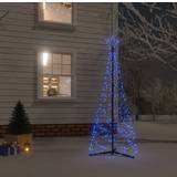 VidaXL Juletræer vidaXL Kegleformet 70x180 200 LED'er Juletræ 180cm