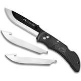 Outdoor Edge 3.5" Onyx Blade Clip with 3