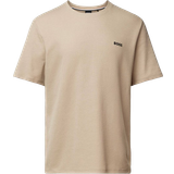 Hugo Boss Polyester Overdele Hugo Boss Waffle T-shirt - Beige