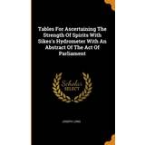 Tables for Ascertaining the Strength of Spirits with Sikes's Hydrometer with an Abstract of the Act of Parliament Joseph Long 9780343500832 (Indbundet)