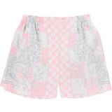Versace Dame Shorts Versace Printed Silk Shorts Set