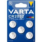 Batterier - Knapcellebatterier Batterier & Opladere Varta CR2032 5-pack