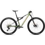 Cross Country-cykler - Helaffjedret Mountainbikes Orbea Oiz M30 - Chameleon Goblin Green/Black