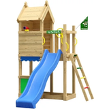 Jungle Gym Resort Play Tower with Blue Slide